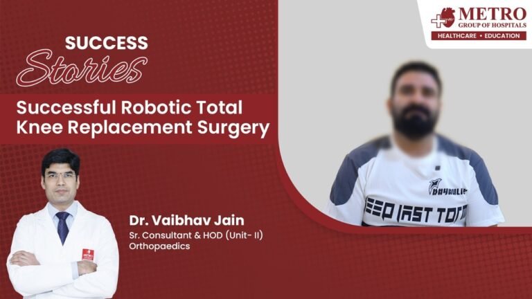 Robotic Total Knee Replacement Success Story | International Patient from Iraq | Dr. Vaibhav Jain