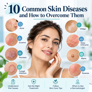 10 Common Skin Diseases and How to Overcome Them
