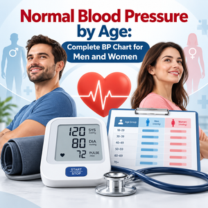 Normal Blood Pressure by Age: Complete BP Chart for Men and Women